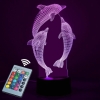 Lampka nocna dla dzieci z pilotem - delfiny [23040000779]